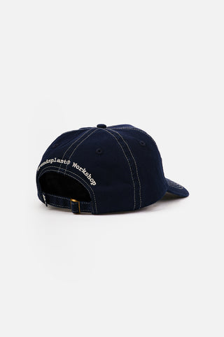 Back silhouette of Dockyard Canvas Cap in Mood Indigo | TP_IMAGE_TYPE=SILHOUETTE_BACK