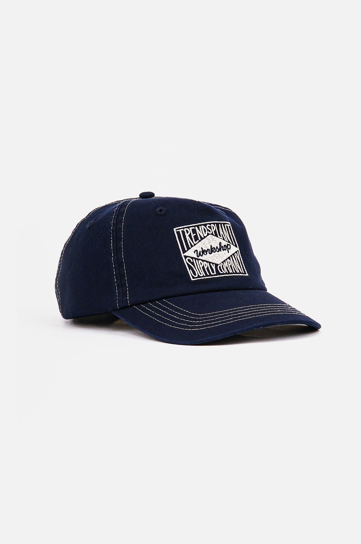 Front silhouette of Dockyard Canvas Cap in Mood Indigo | TP_IMAGE_TYPE=SILHOUETTE_FRONT
