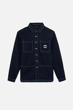 Albir Denim Overshirt Medium Wash