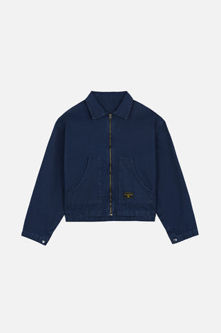 Silhouette avant de Mason Cropped Jacket India Ink | TP_IMAGE_TYPE=SILHOUETTE_FRONT