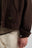 Personne portant une Mason Cropped Jacket Coffee Bean, vue de face | TP_IMAGE_TYPE=MODEL_FRONT