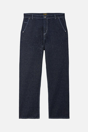 Operator Relaxed Pants en denim foncé présenté sur un fond uni | TP_IMAGE_TYPE=SILHOUETTE_FRONT