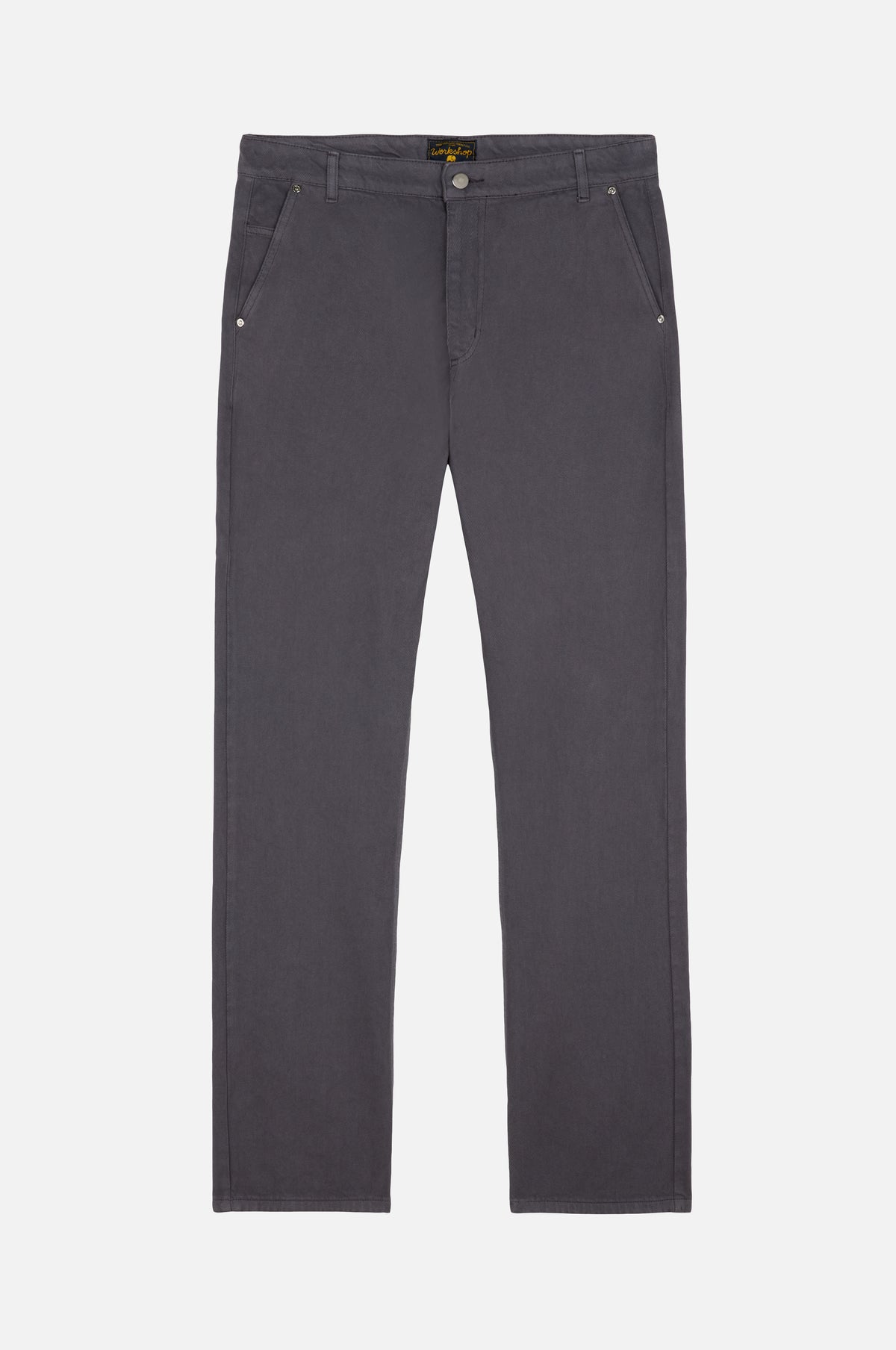 Operator Relaxed Pants nel colore Forged Iron mostrati in vista frontale | TP_IMAGE_TYPE=SILHOUETTE_FRONT