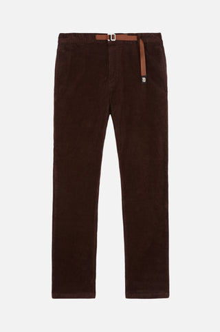 Pantalon Climber en velours côtelé Ecodye en Chicory Coffee vu de face | TP_IMAGE_TYPE=SILHOUETTE_FRONT
