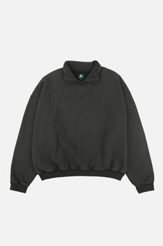 Axis Super Heavy Quarter Zip Sweatshirt Forged Iron