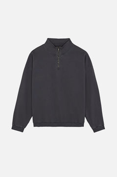 Axis Super Heavy Quarter Zip Sweatshirt Forged Iron