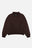 Felpa Axis Super Heavy Quarter Zip color Coffee Bean | TP_IMAGE_TYPE=SILHOUETTE_FRONT