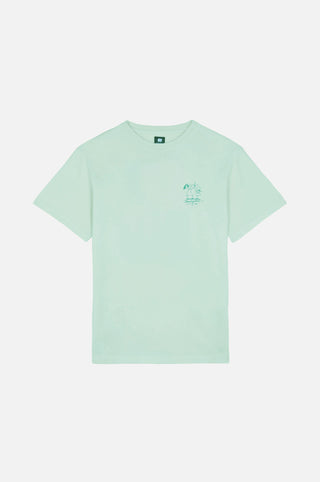 Chemise Life by the Sea VIII Aqua Glass dans un coloris aqua clair, avec un graphisme ludique sur le devant. | TP_IMAGE_TYPE=SILHOUETTE_FRONT