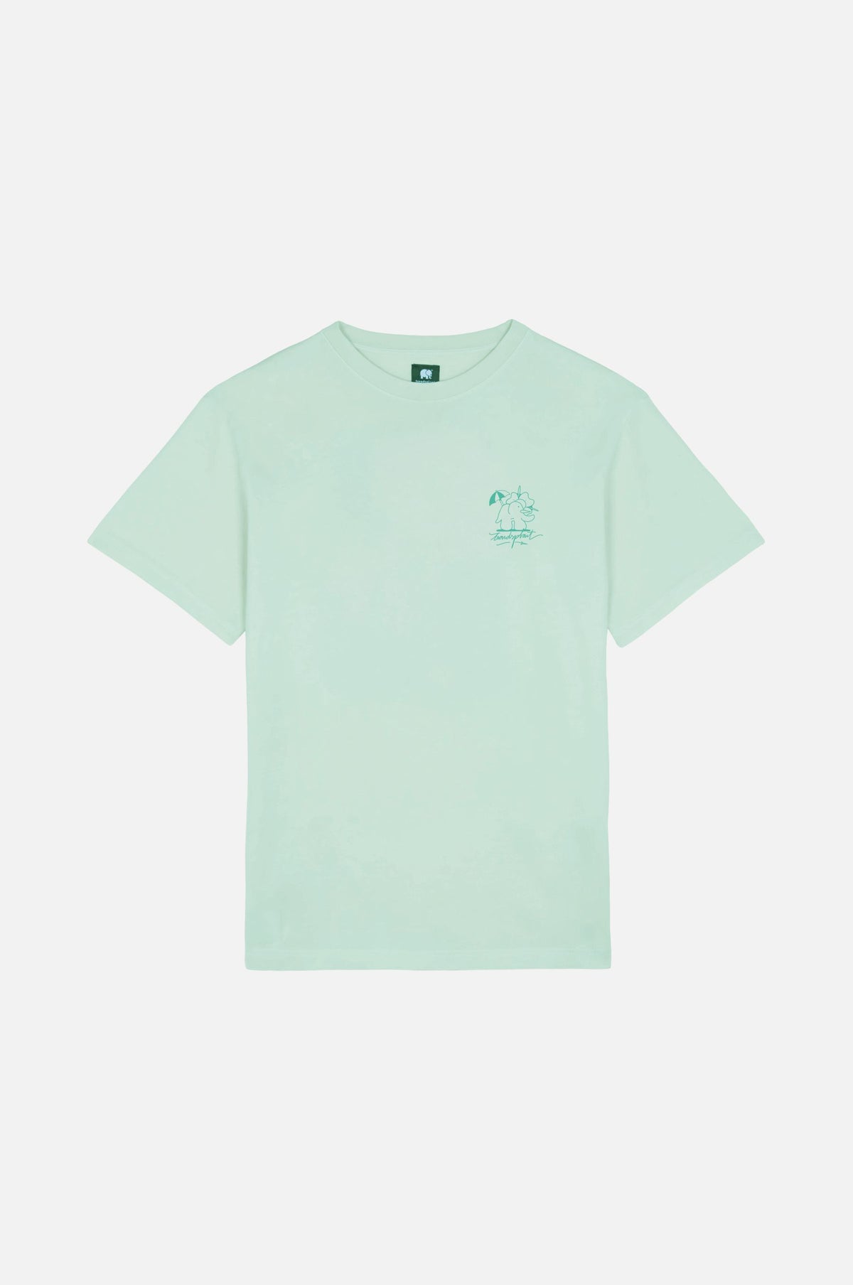 Chemise Life by the Sea VIII Aqua Glass dans un coloris aqua clair, avec un graphisme ludique sur le devant. | TP_IMAGE_TYPE=SILHOUETTE_FRONT