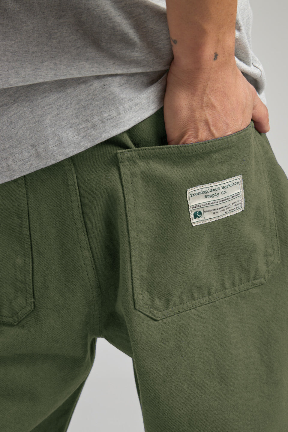 Operator Pants Hedge Green