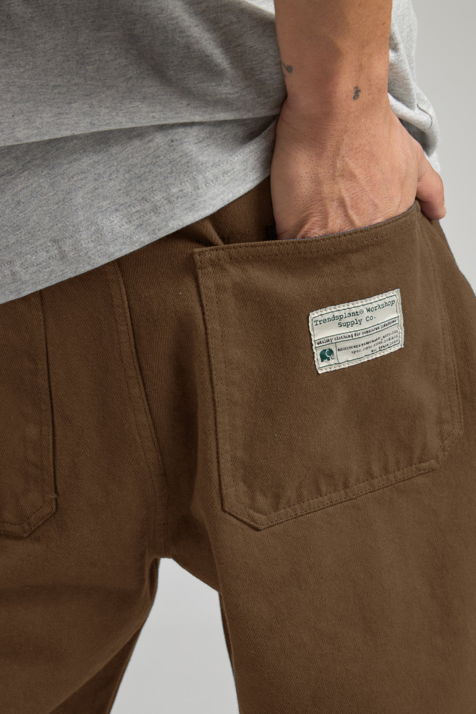 Operator Pants Saddle Brown