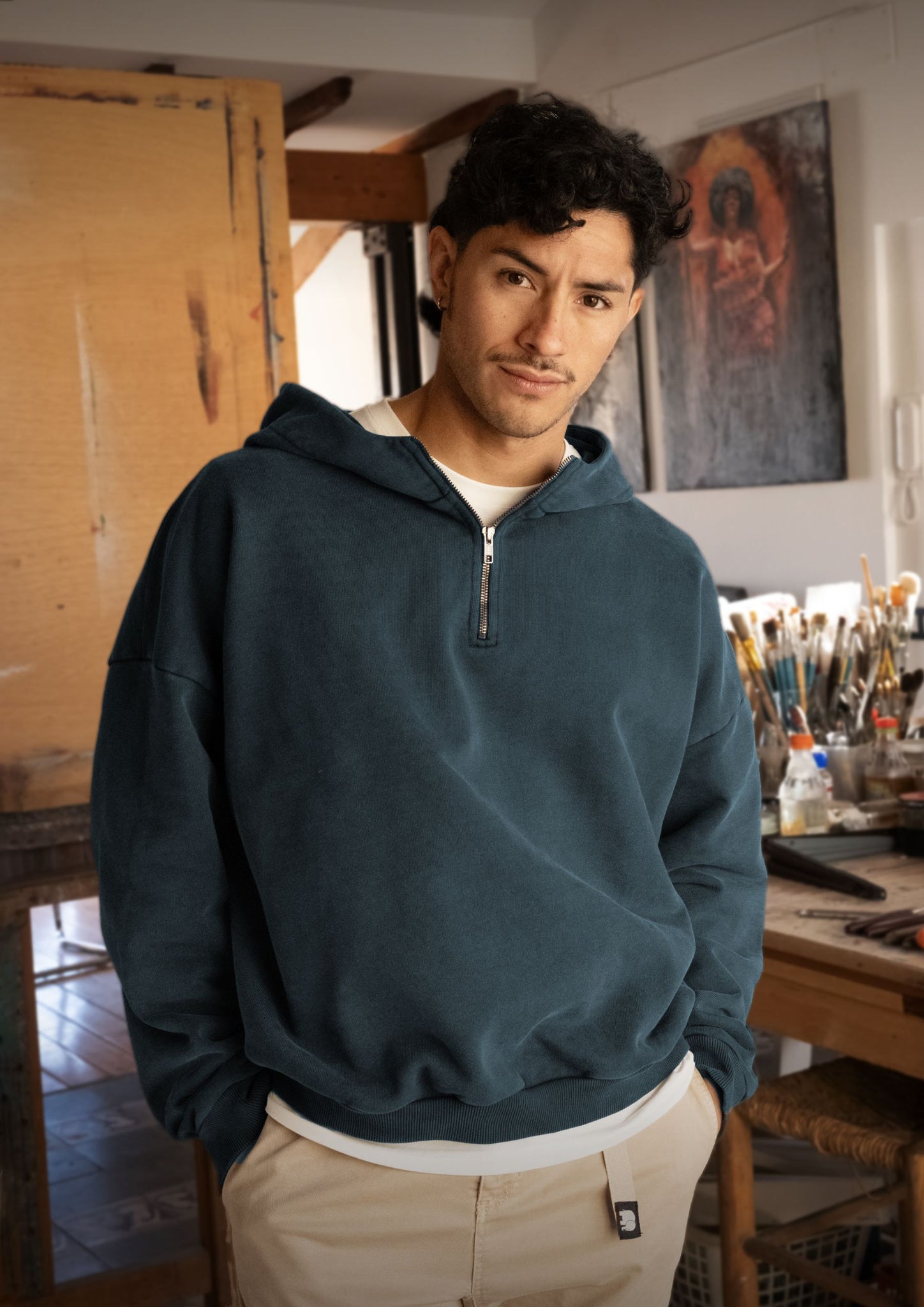 The Super Heavy Oversized Hoodie Total Eclipse