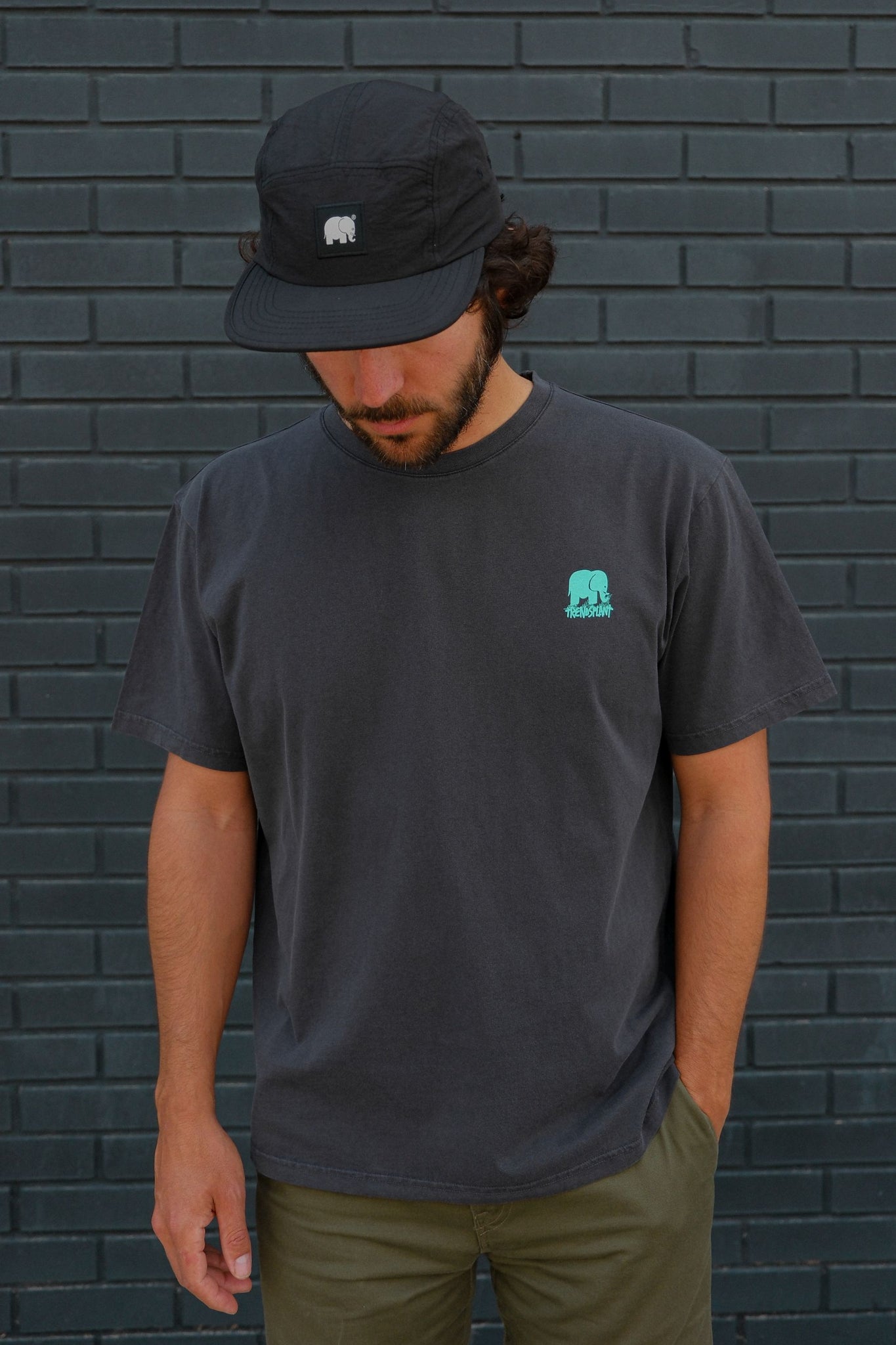 Life by the Sea VII by P.Bueno Pigment T-Shirt Magnet Grey