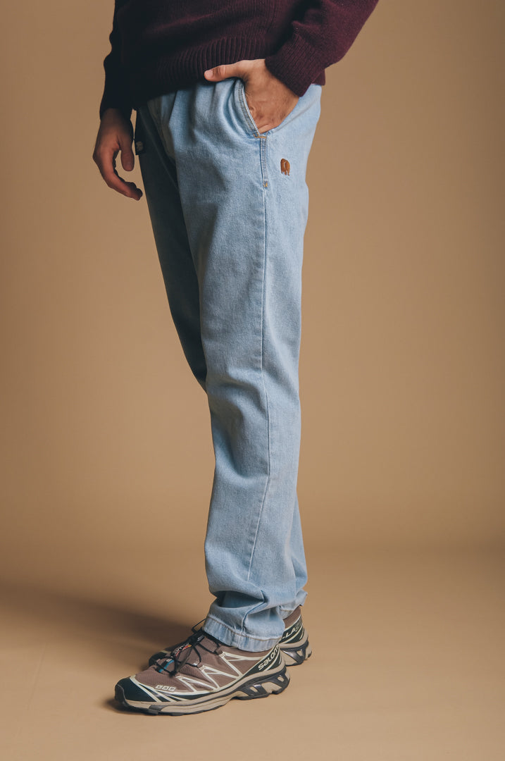 Recycled Denim Climber Pant Light Wash