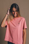 Women's Organic Essential T-Shirt Rossette Pink