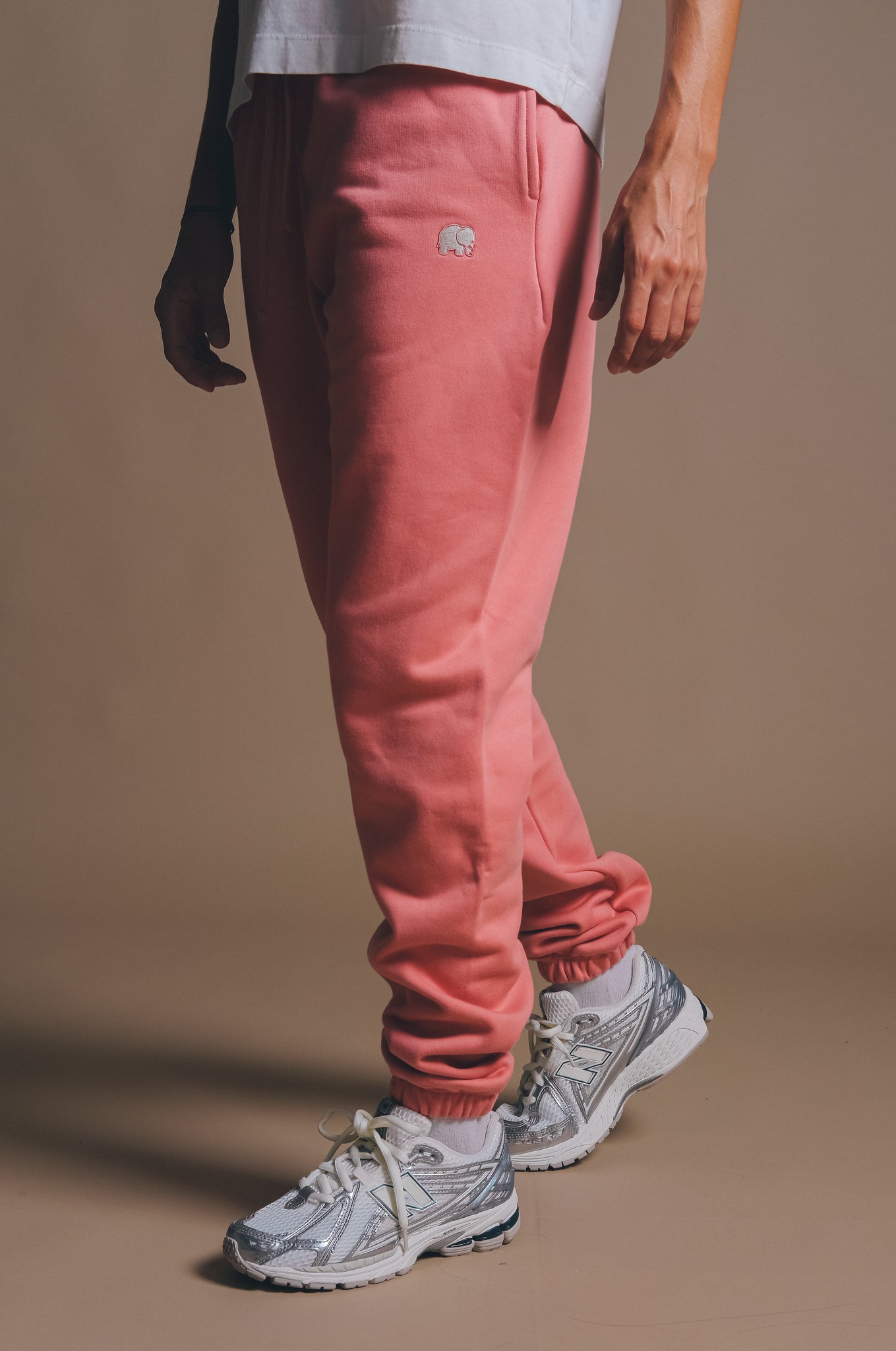 Women's Organic Essential Sweatpants Rossette Pink