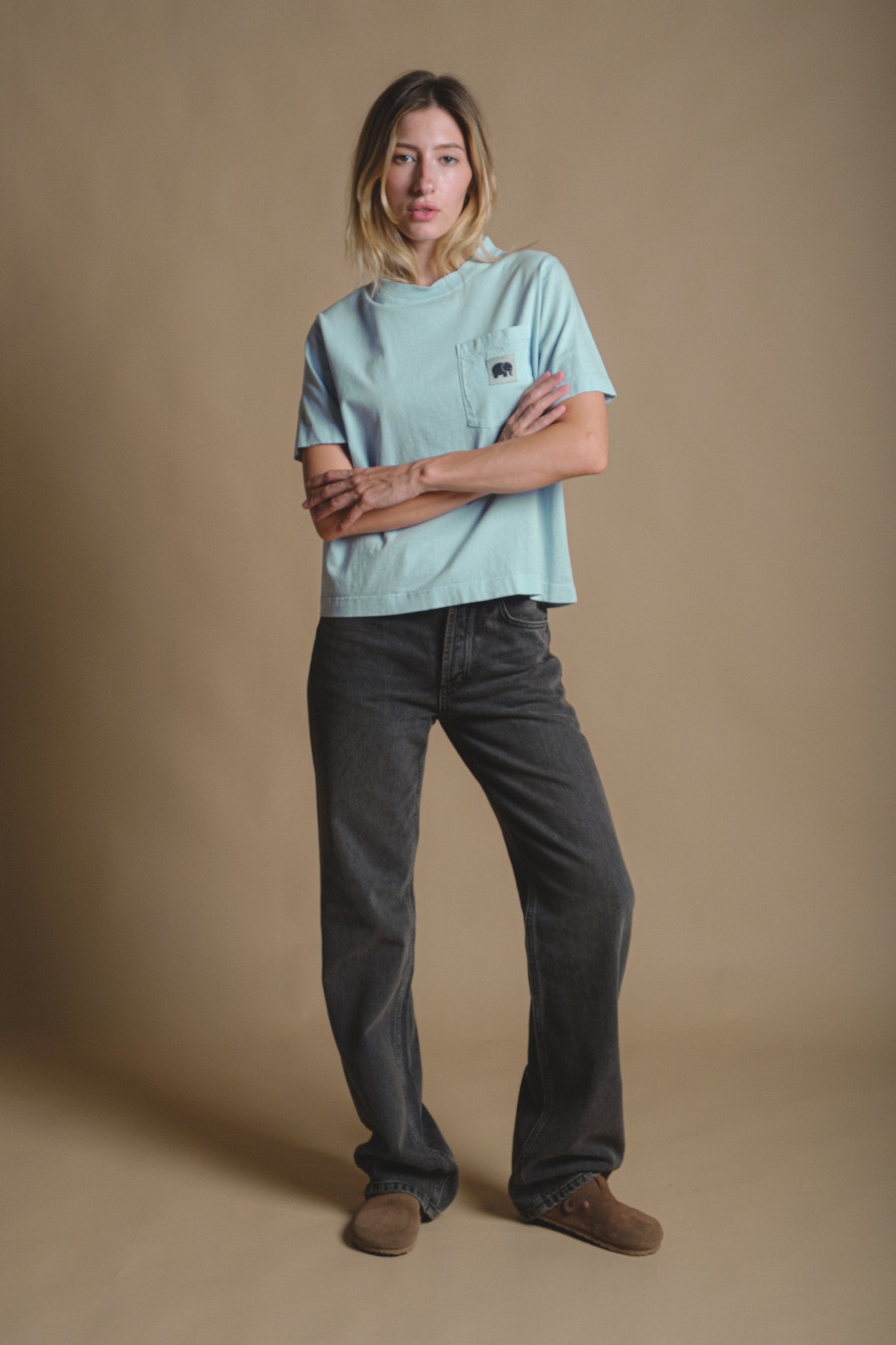 Women's Garceta Pigment T-Shirt Shore Green