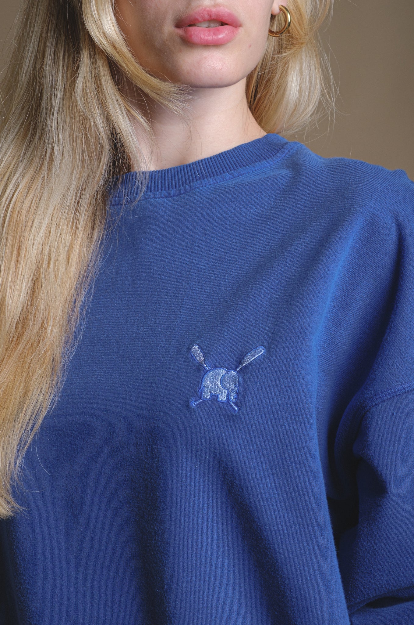 Women's Manzanaro Pigment Oversized Sweater Deep Water