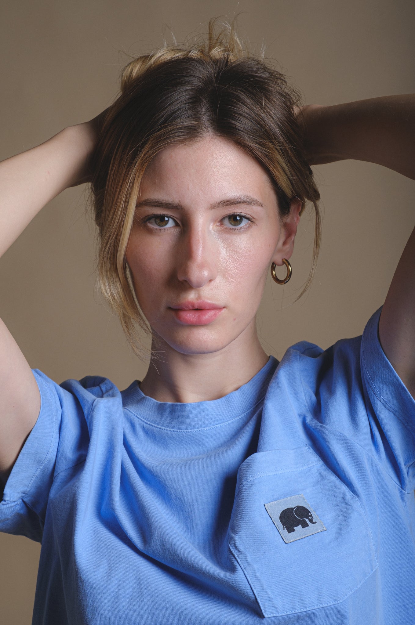 Women's San Pablo Pigment T-Shirt Mediterranean Blue