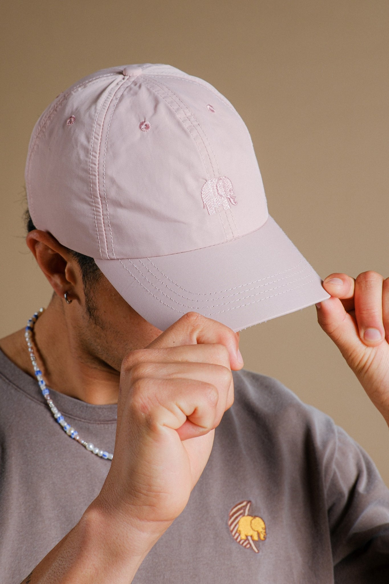 Essential Lightweight Dad Cap Dusty Pink