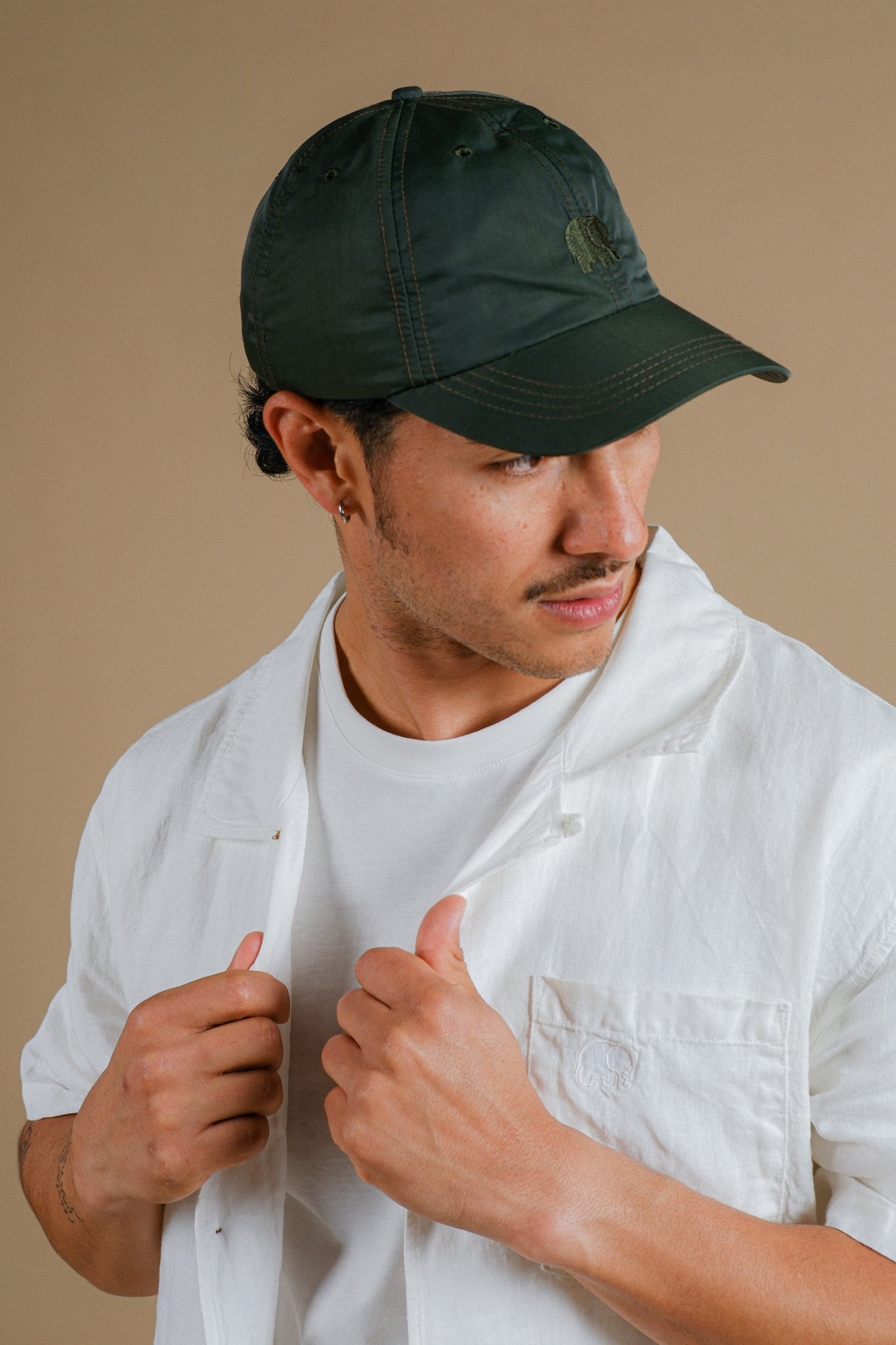 Essential Lightweight Dad Cap Forest Green