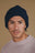 Personne portant un Campana Cuff Beanie en Navy, avec une vue rapprochée du style du bonnet. | TP_IMAGE_TYPE=MODEL_FRONT