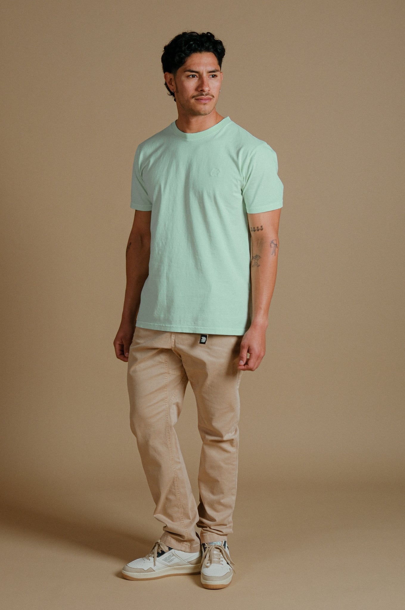 Essential Pigment T-Shirt Dusty Aqua