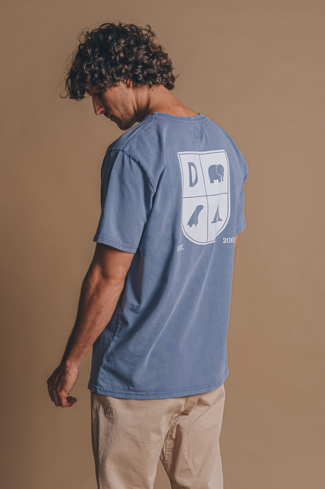 Dream Club Pigment T-Shirt China Blue