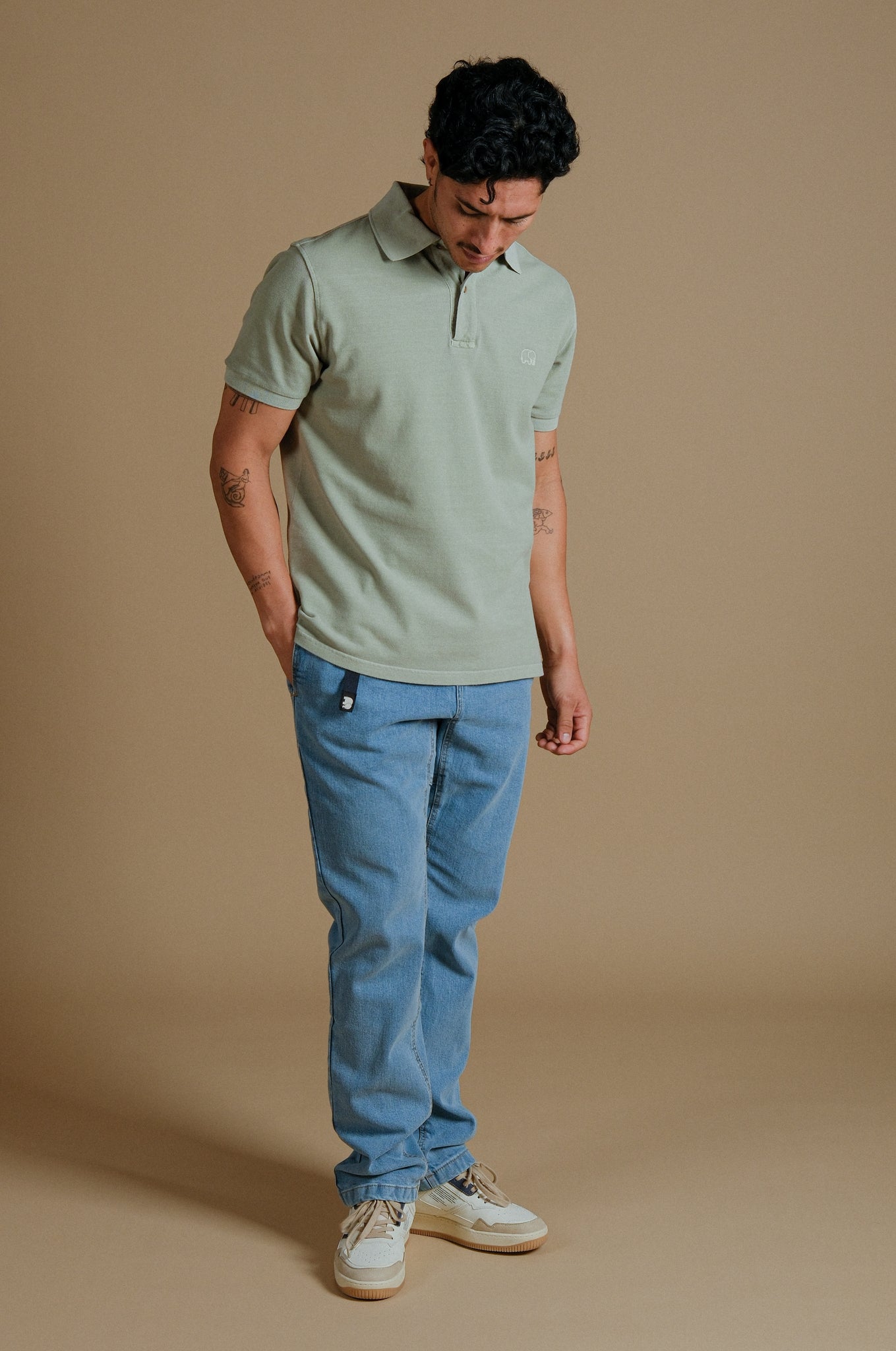 Essential Pigment Polo Reseda Green