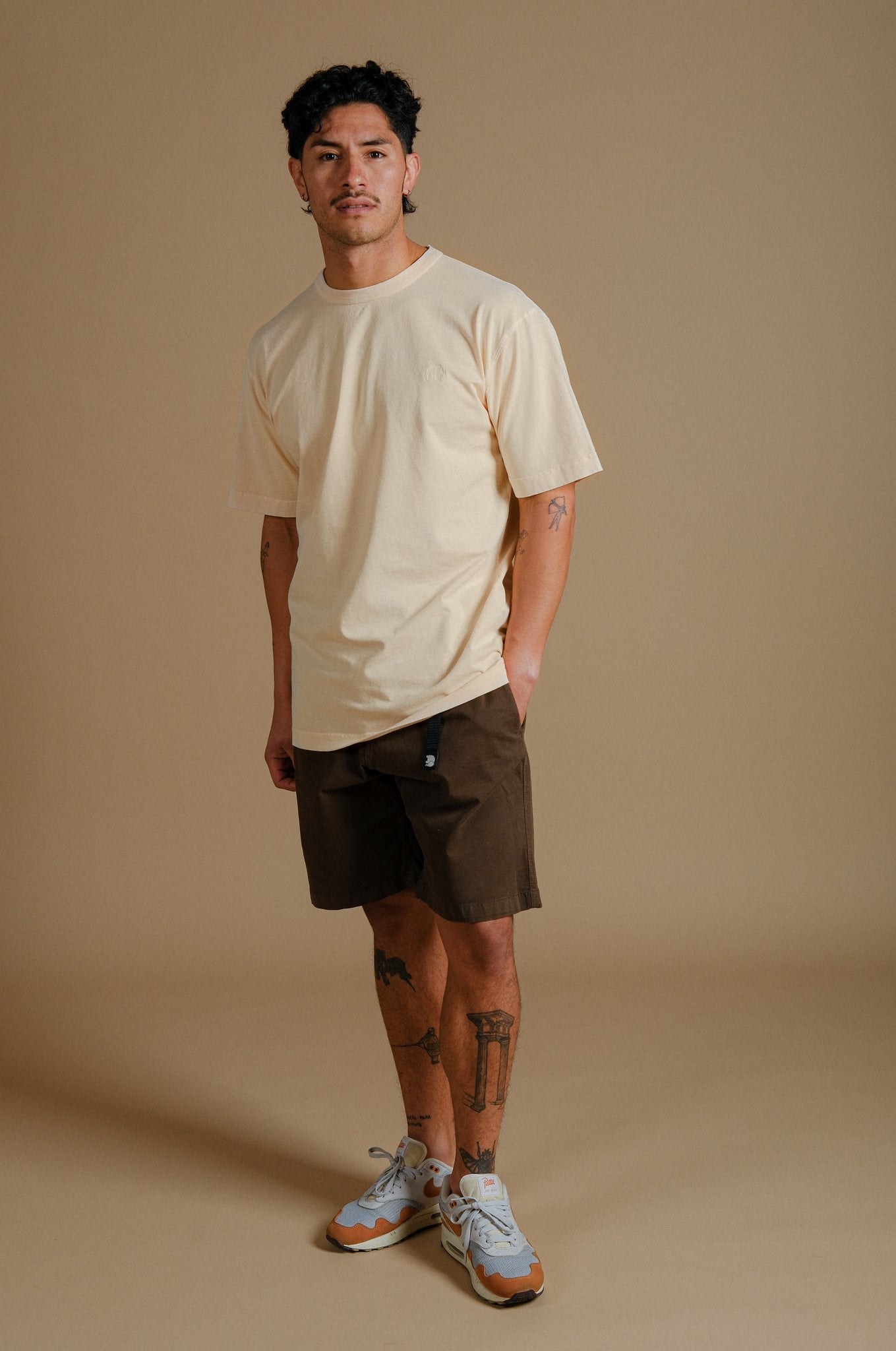 Essential Pigment Heavyweight Oversized T-Shirt Buttercream