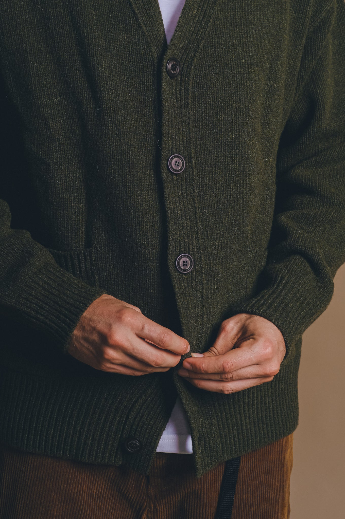 Cardigan Relleu Ivy Green