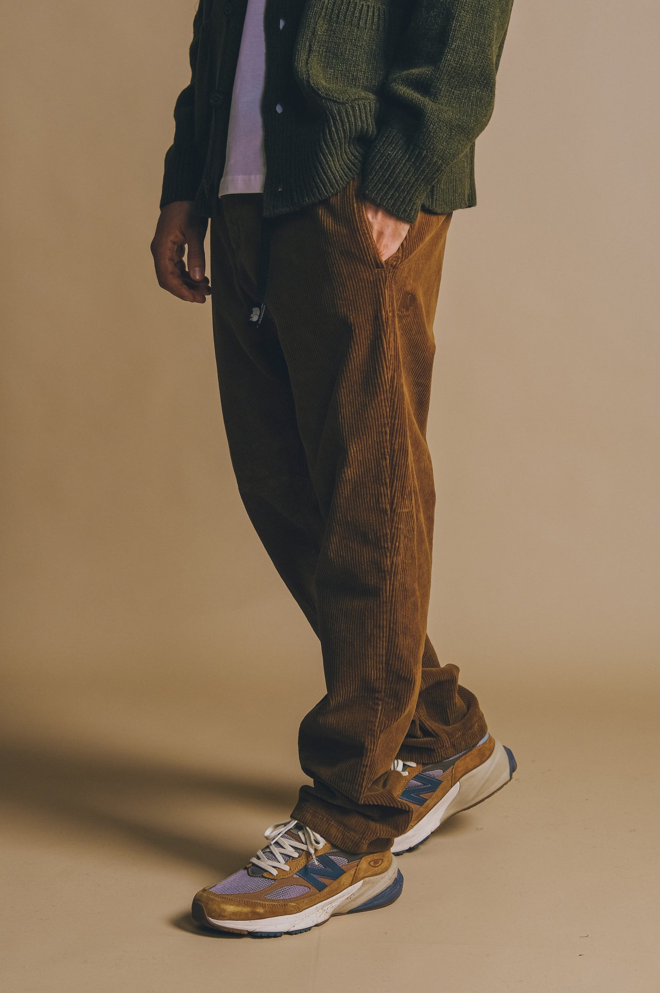 Corduroy Ecodye Climber Pant Caramel