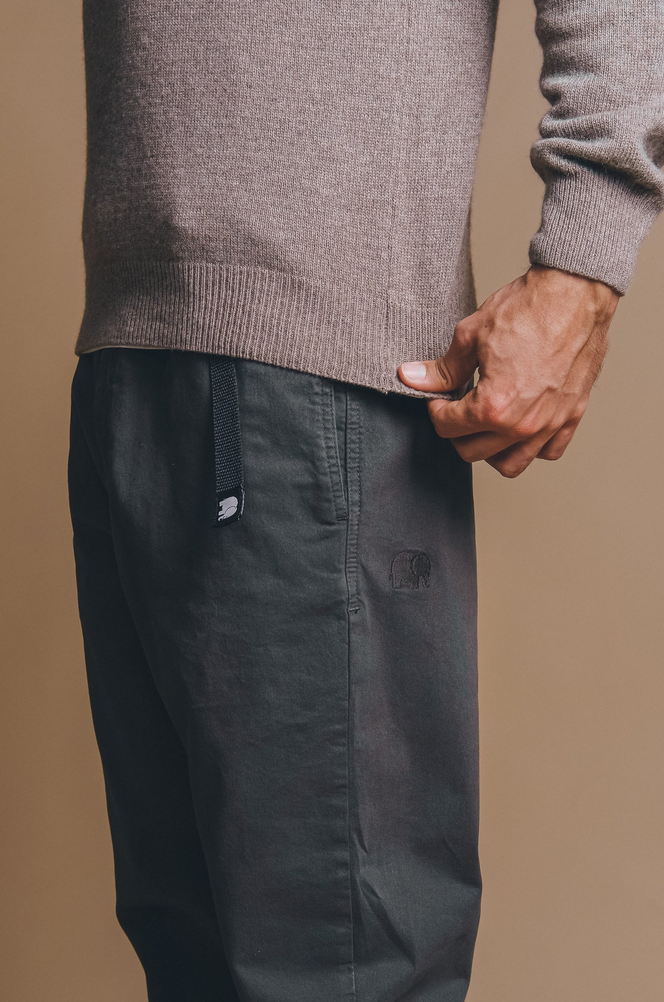 Ecodye Cotton Climber Pant Dark Grey