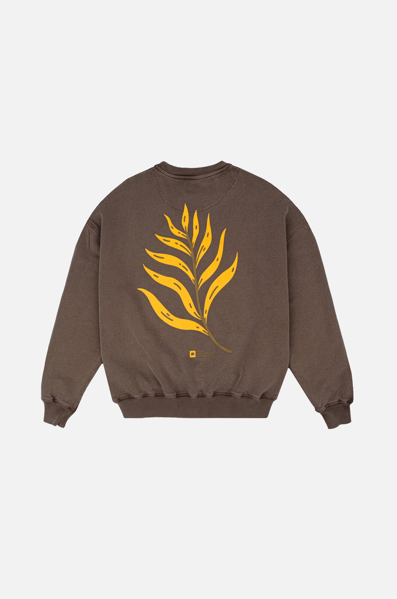 Women's Pigment Oversized Midweight Sweater Palmeral Desert Palm