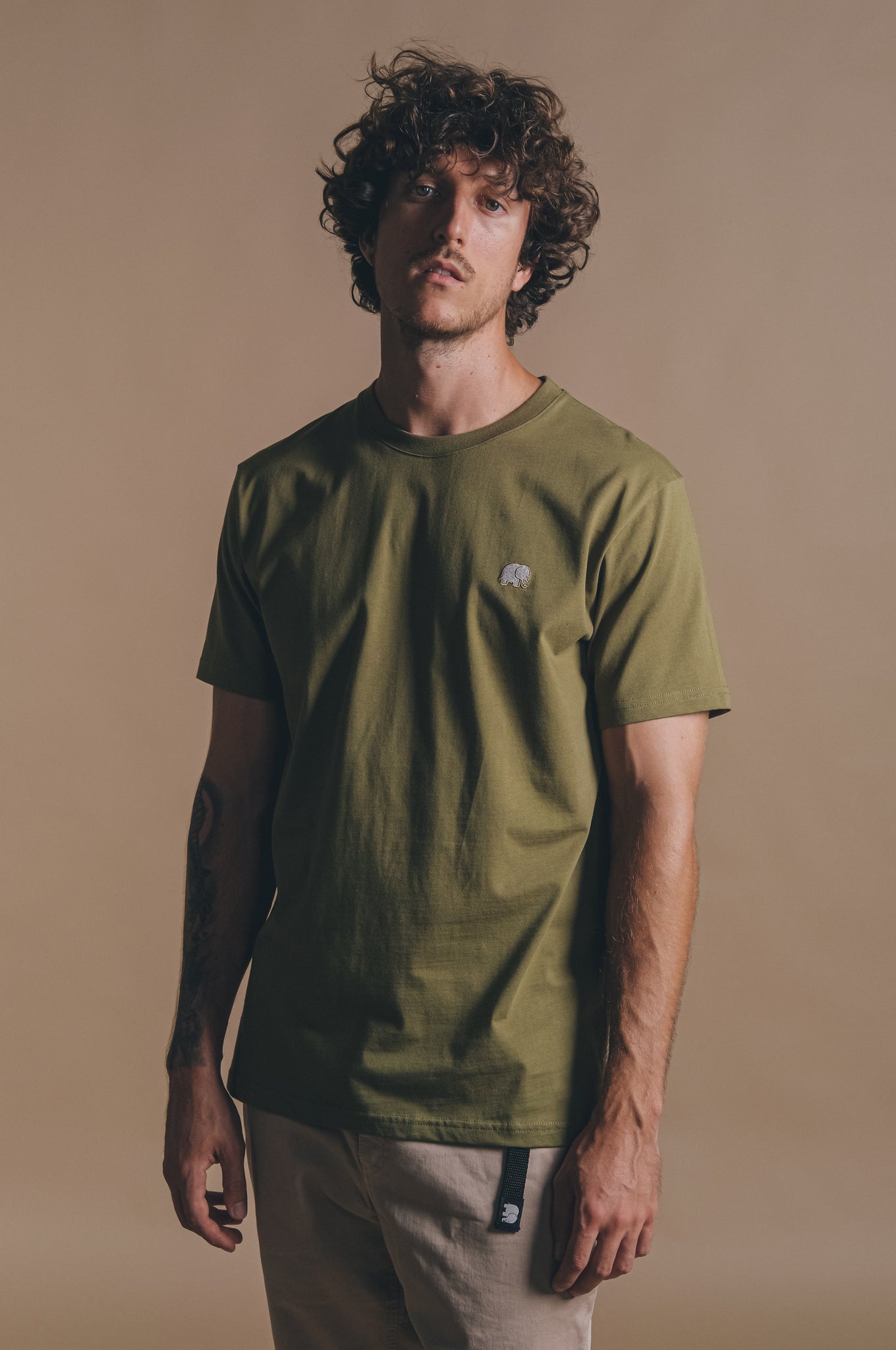 Organic Essential T-Shirt Gothic Olive