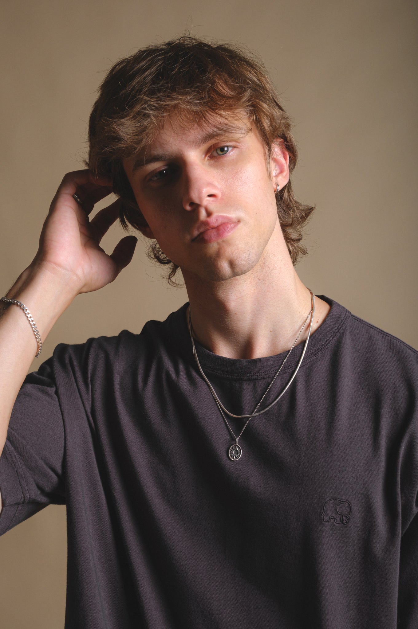 Essential Garment Heavyweight Oversized T-Shirt Pirate Black