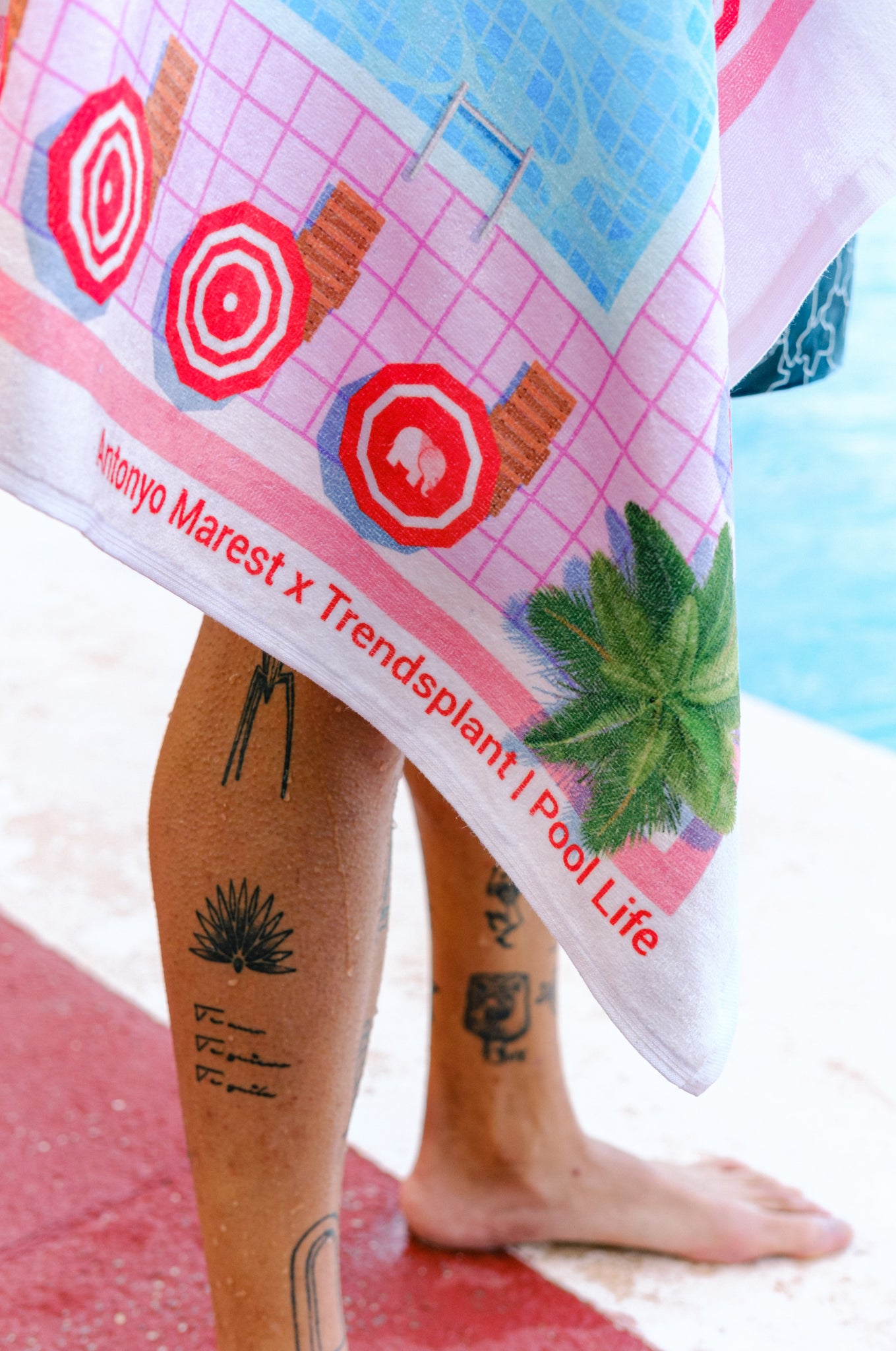 Antonyo Marest x Trendsplant Pool Life Towel
