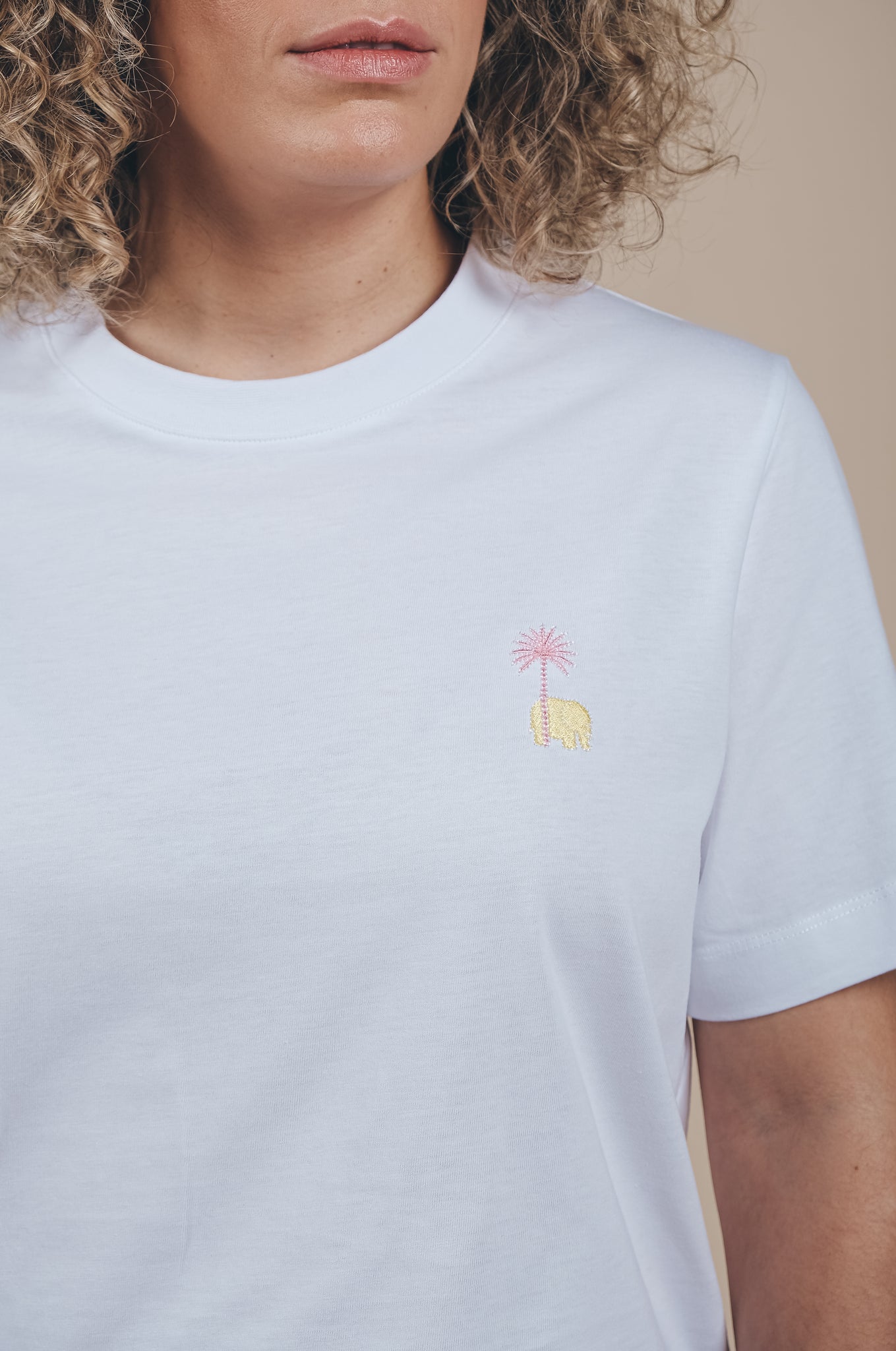 Women's Antonyo Marest x Trendsplant Art Hut T-Shirt White