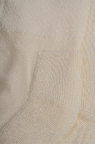 Détail en gros plan des Natural Bamboo Athletic Socks montrant la texture et le design | TP_IMAGE_TYPE=DETAIL