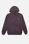 Poniente Heavy Pigment Dyed Hoodie Sunset Purple