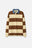 Polo de rugby Yard à rayures Cappucino et Banana, avec col en denim et logo brodé | TP_IMAGE_TYPE=SILHOUETTE_FRONT