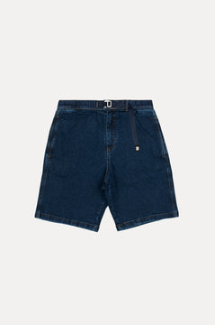 Recycled Denim Climber Shorts Dark Wash