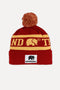 Gorro College Scarlet Red