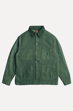 Organic Chore Jacket Olive Green