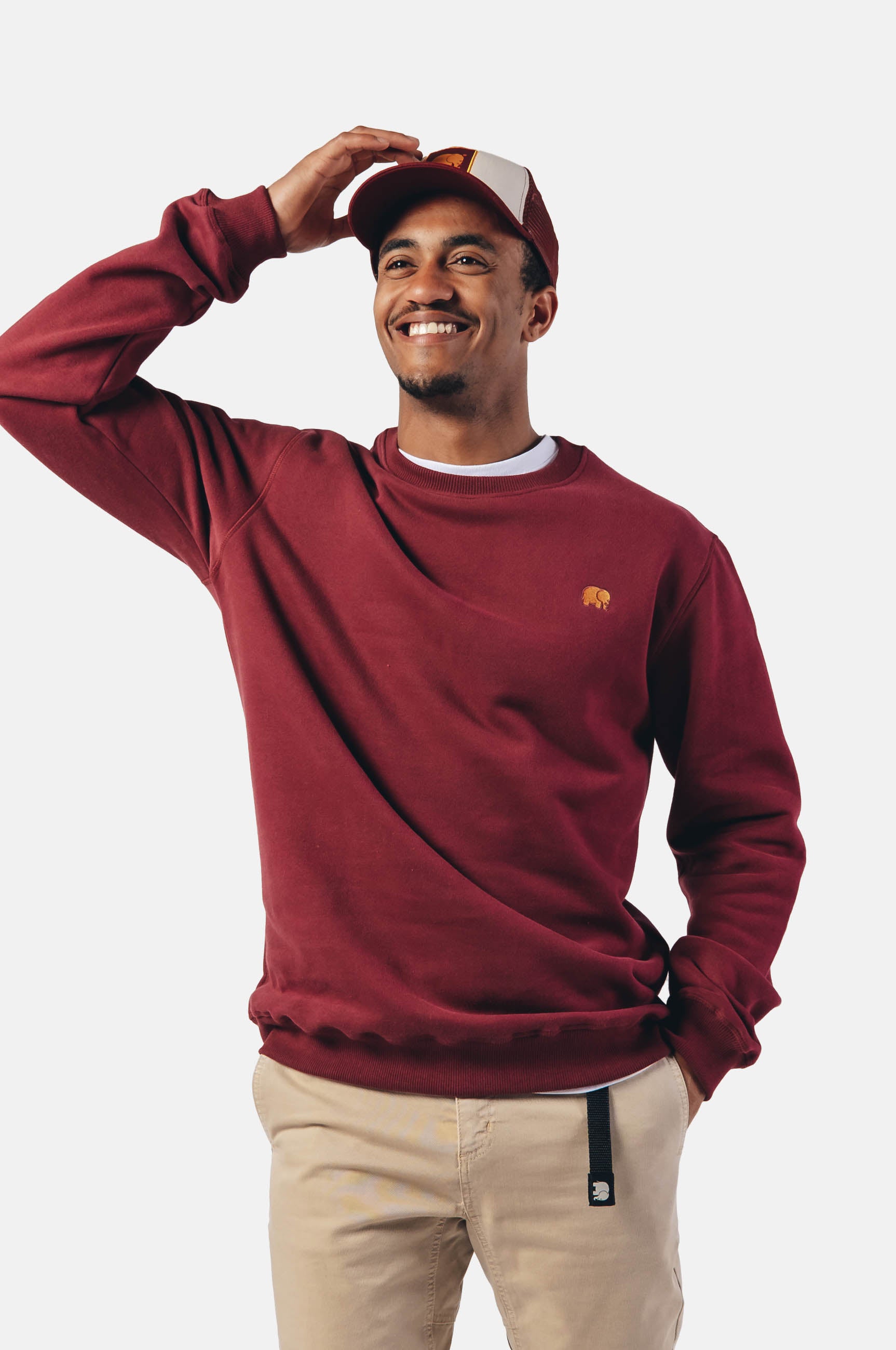 Champion top burgundy sweater