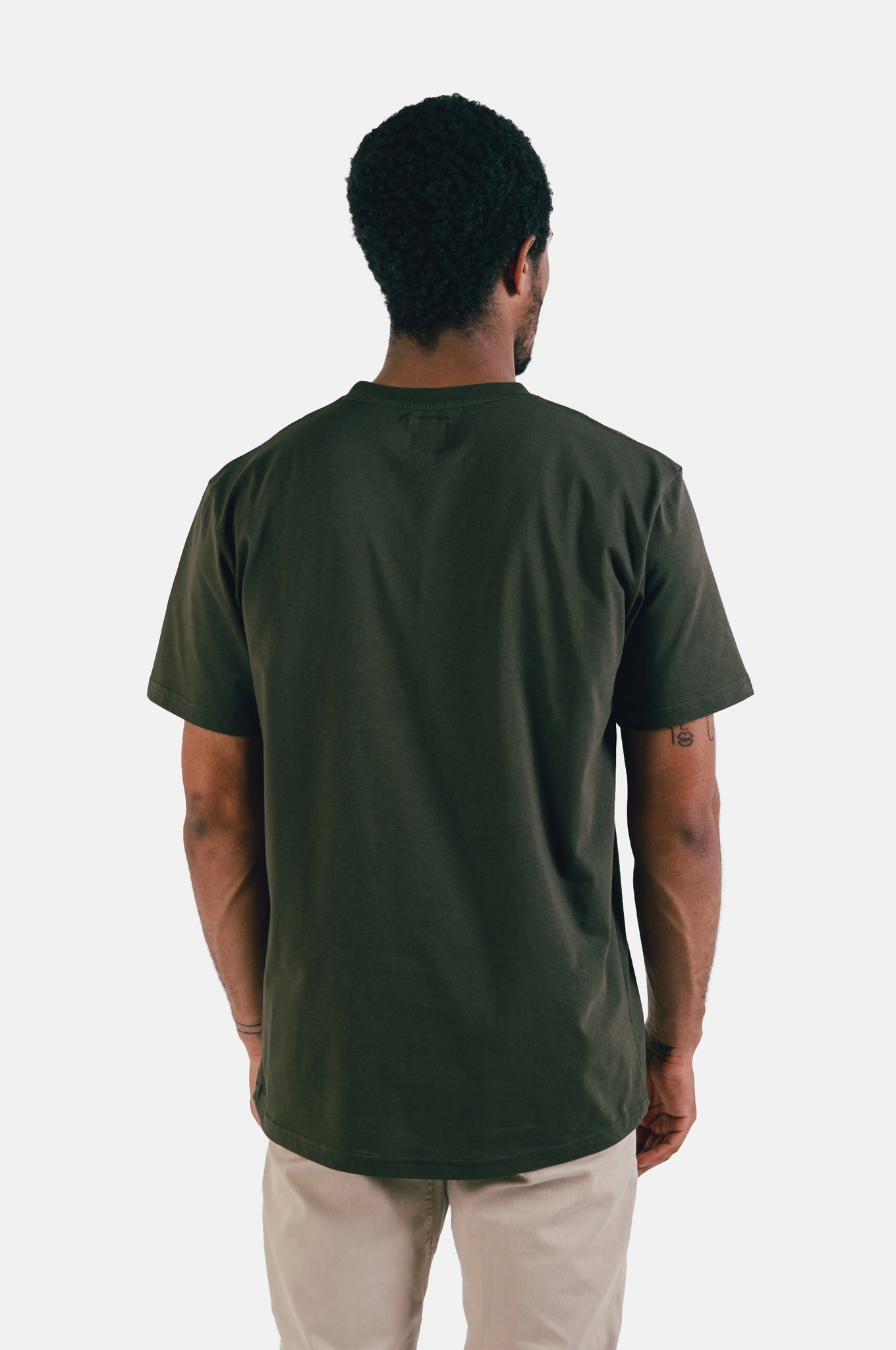 Camiseta Orgánica Esencial Kombu Green