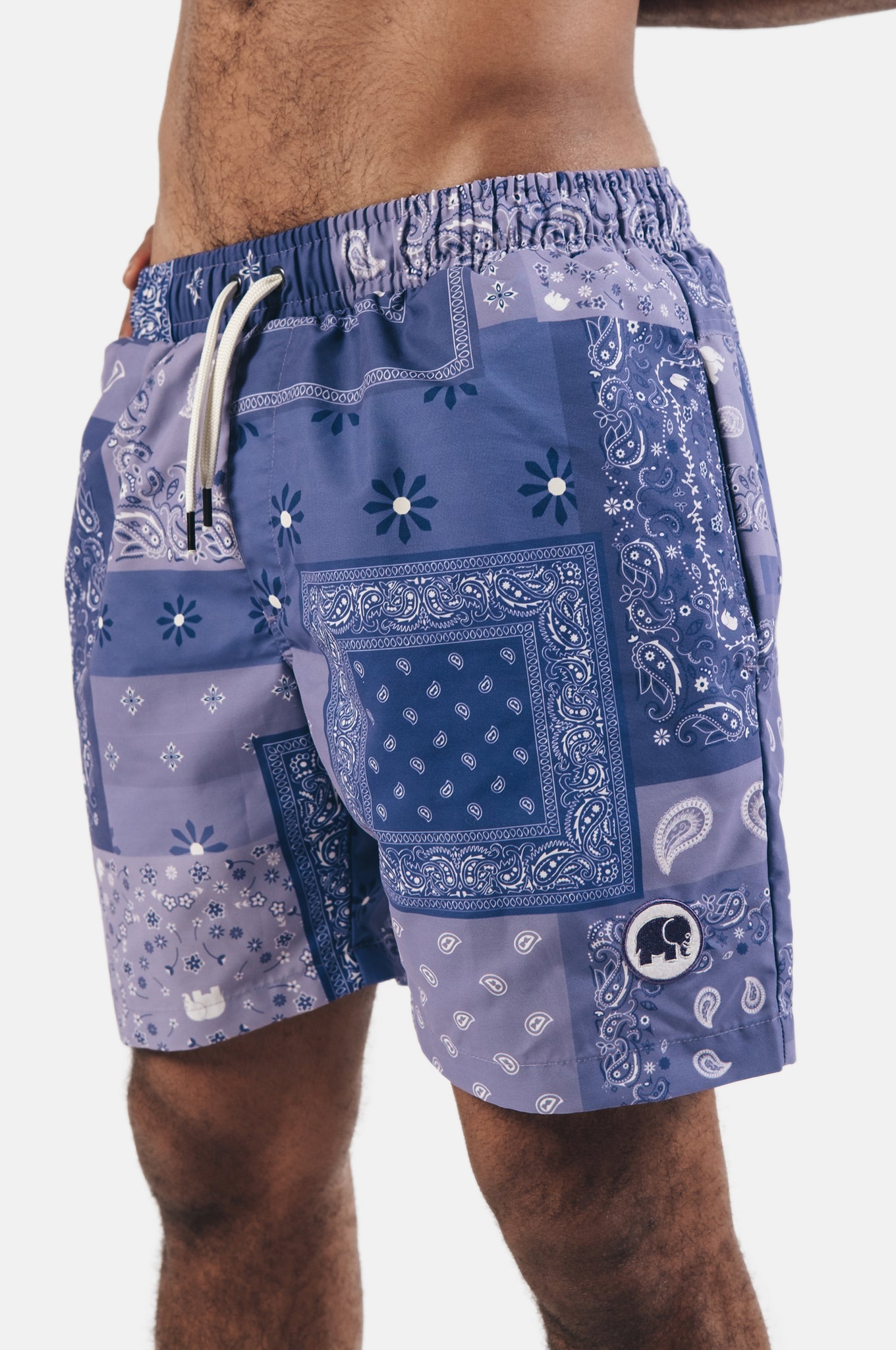 Cantalar Mauve SEAQUAL®YARN Swim Trunks