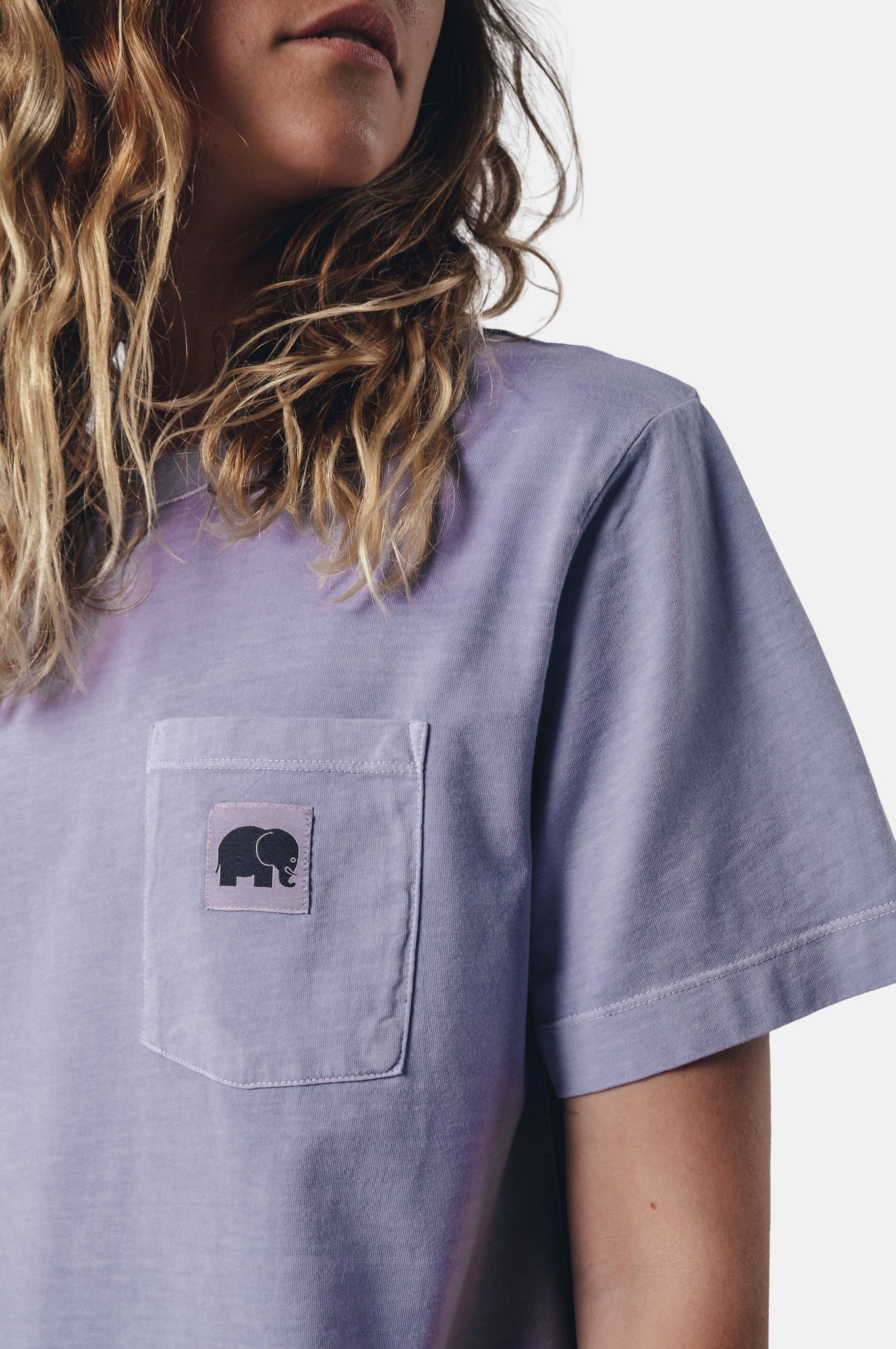 Women's Garceta Pigment Dyed T-Shirt Lavender