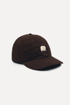 Logo Dad Cap Poplar Brown