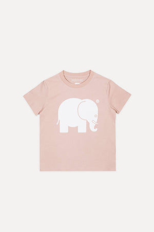 Silhouette avant du t-shirt classique bio pour enfant rose | TP_IMAGE_TYPE=SILHOUETTE_FRONT